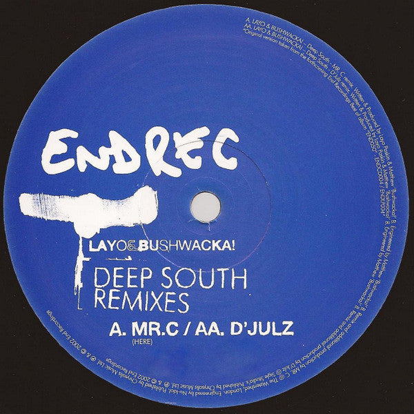 Layo & Bushwacka! - Deep South (Remixes)