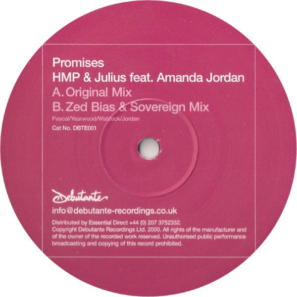 HMP, Julius, Amanda Jordan - Promises