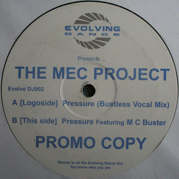 The MEC Project - Pressure
