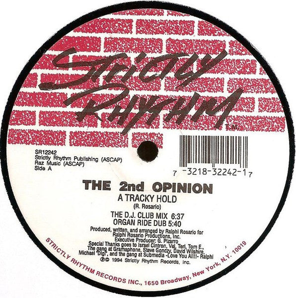 The 2nd Opinion - A Tracky Hold