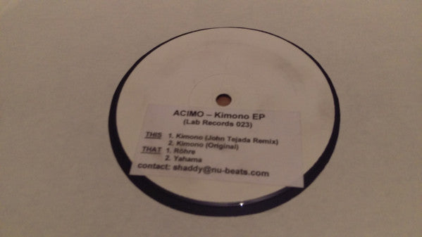 Acimo - Kimono EP