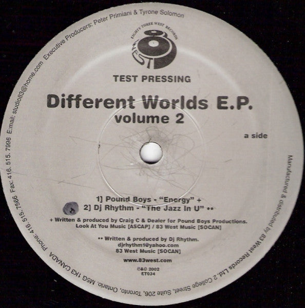 Various - Different Worlds E.P. Volume 2