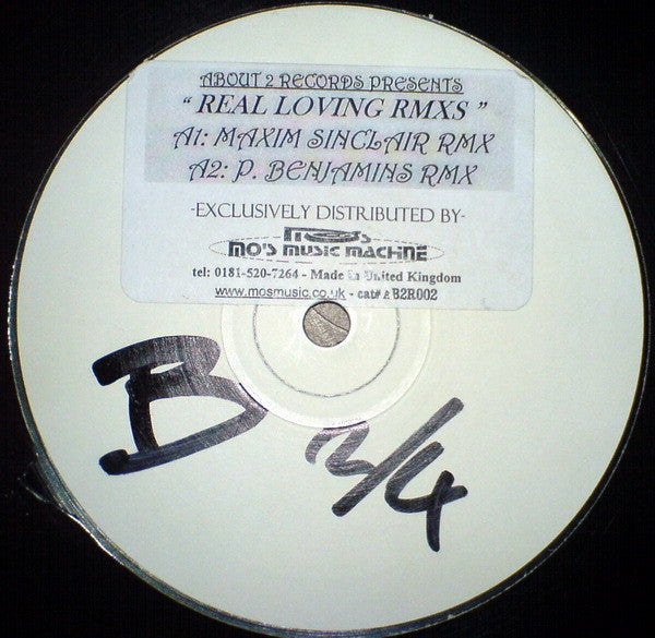 About 2 - Real Loving (Rmxs)