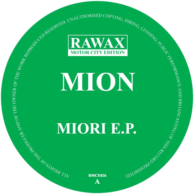 MION aka PERCY X - Miori E.P.