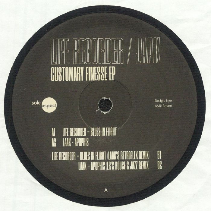 Life Recorder, Laak - Customary Finesse EP