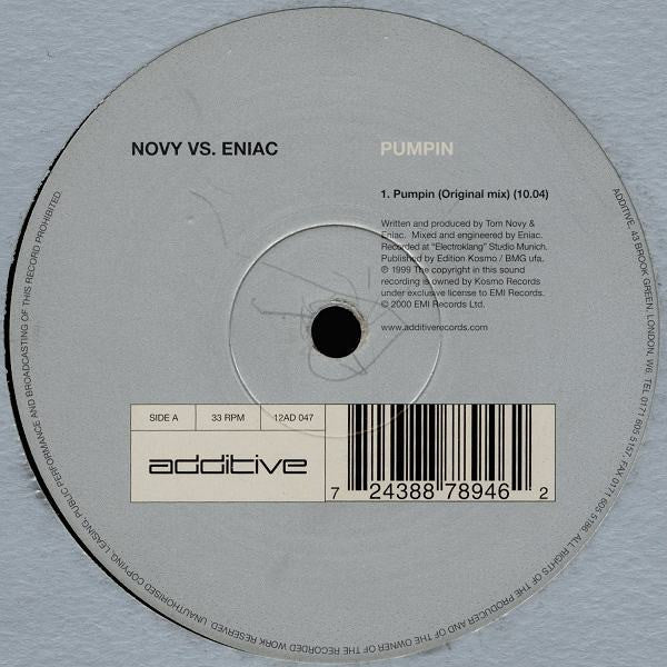 Novy Vs. Eniac - Pumpin