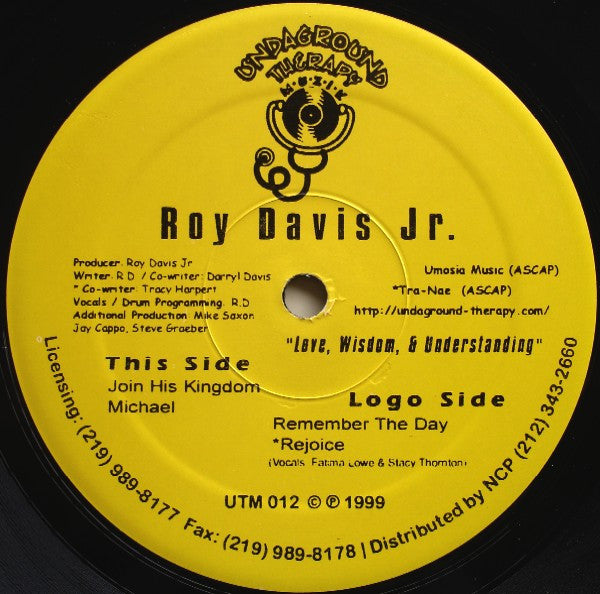 Roy Davis Jr. - Love, Wisdom, & Understanding