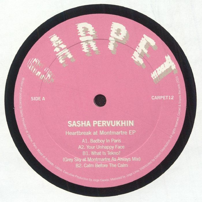 Sasha Pervukhin - Heartbreak At Montmartre EP