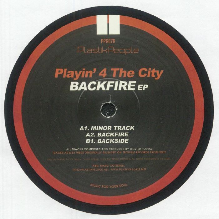 PLAYIN' 4 THE CITY - Backfire EP (remastered)