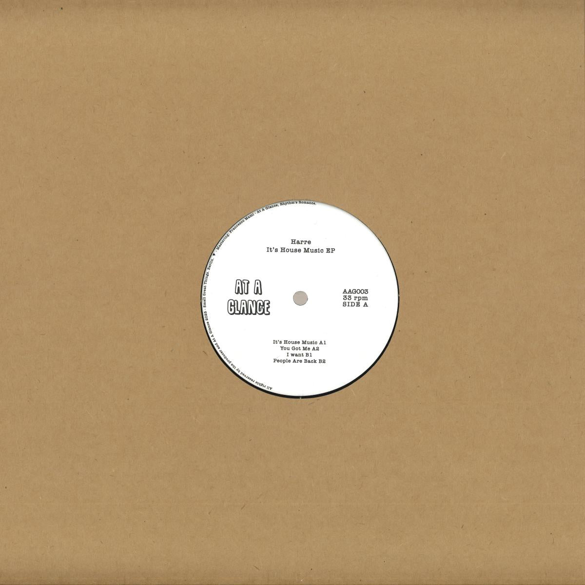 Harre - It's House Music EP