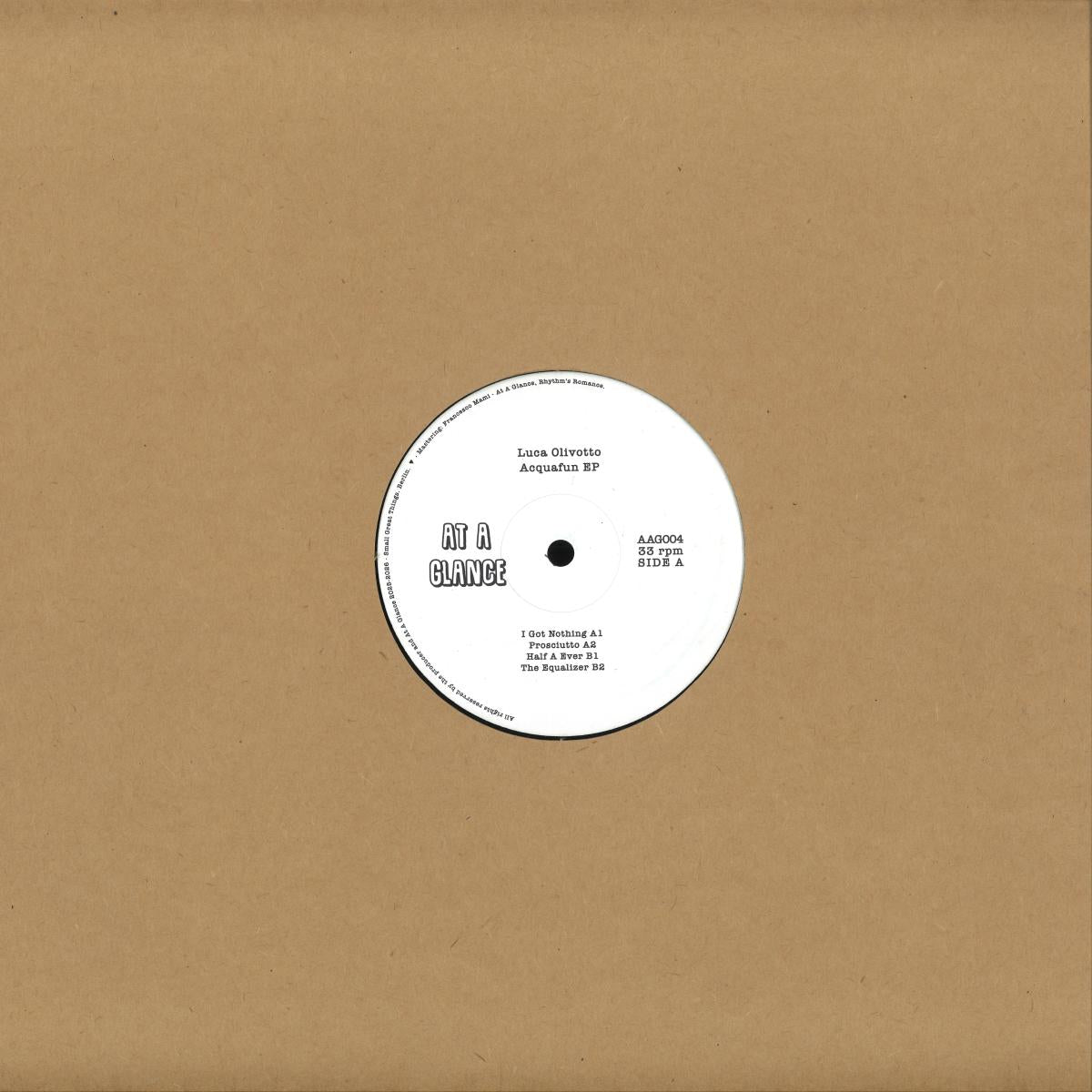 Luca Olivotto - Acquafun EP