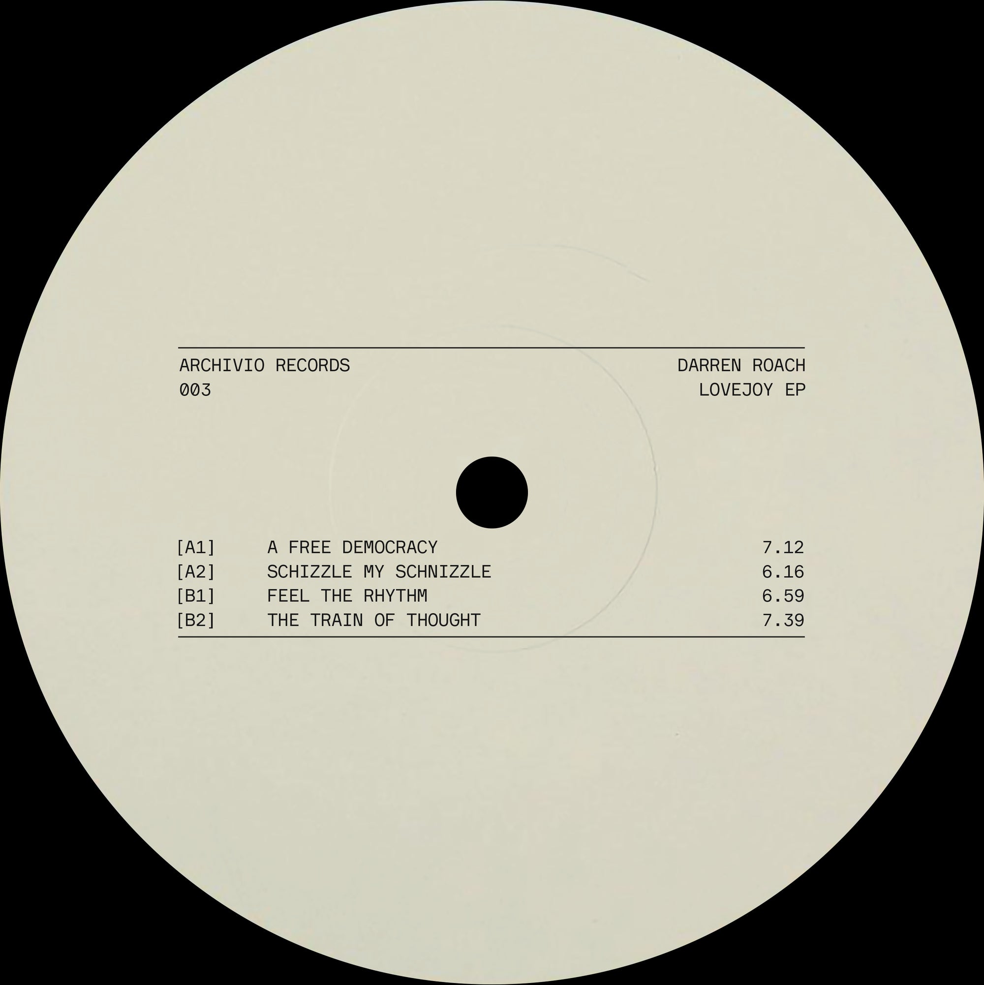 Darren Roach - Lovejoy EP