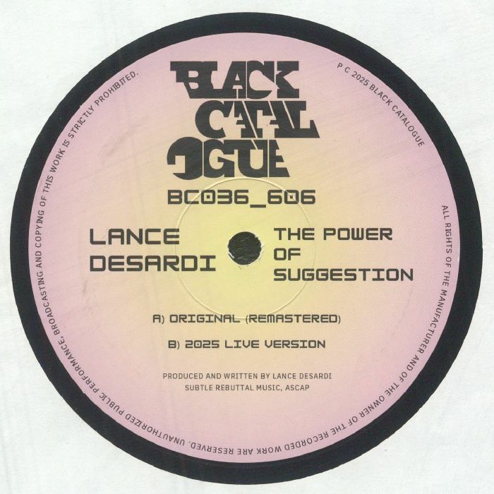 Lance DeSardi - The Power Of Suggestion