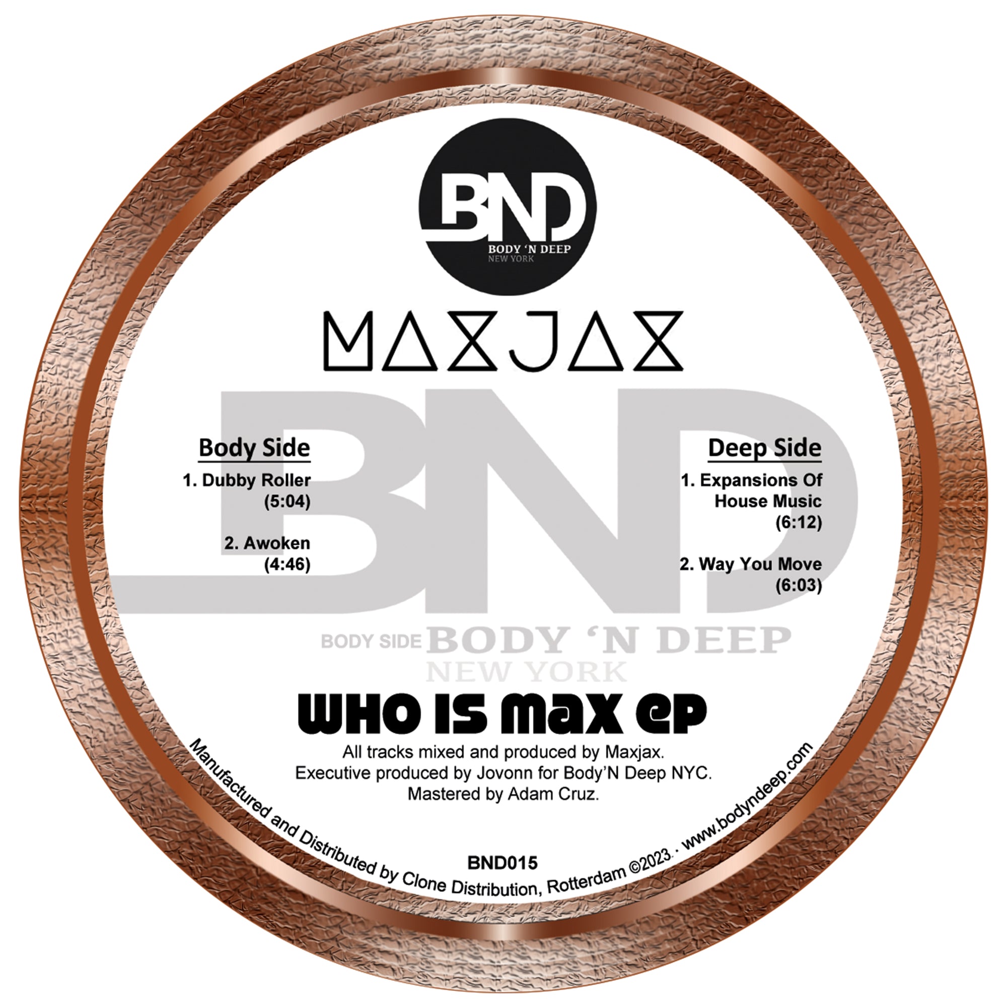 MAXJAX - Who is Max EP
