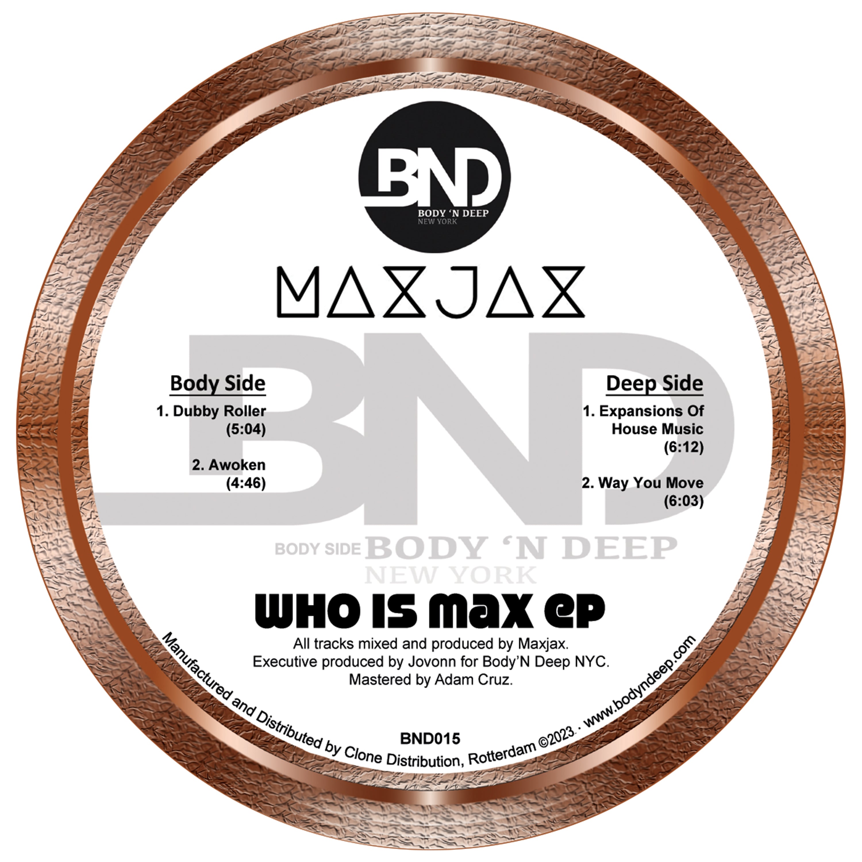 MAXJAX - Who is Max EP