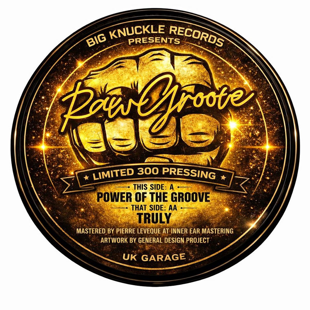 Raw Groove Recordings - Big Knuckle Records Presents. Raw Groove (10" Picture Disc)
