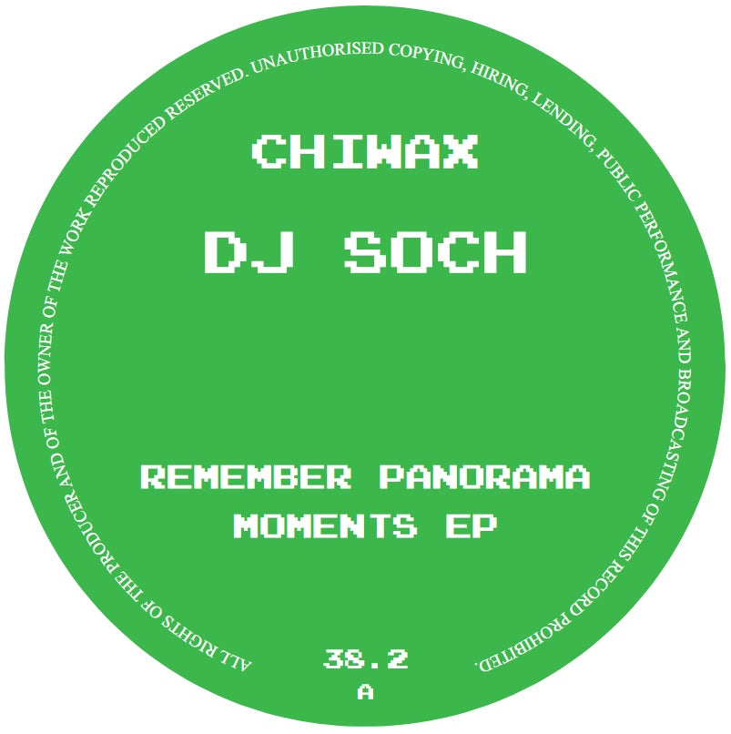 DJ Soch - Remember Panorama Moments EP