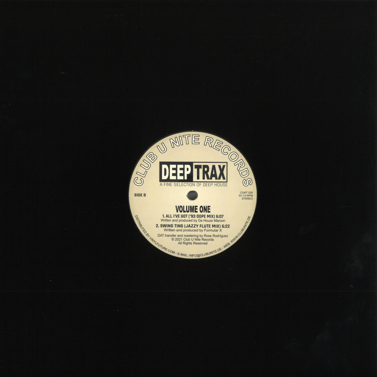 Various - Deep Trax Volume One