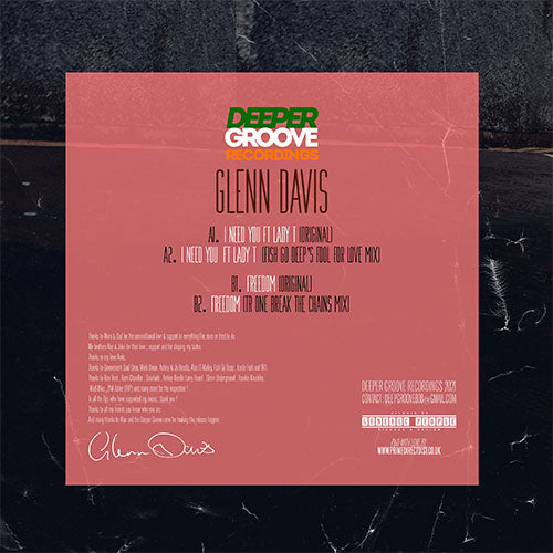 Glenn Davis - I Need You
