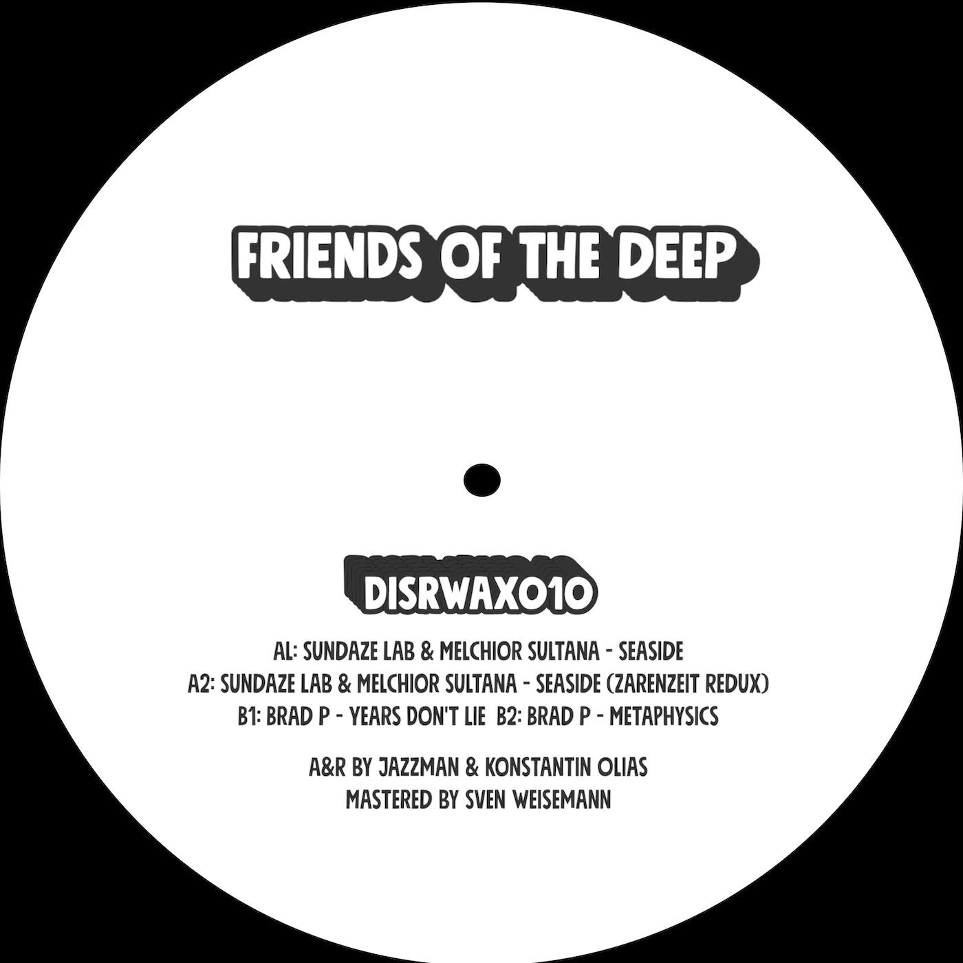 Sundaze Lab & Melchior Sultana / Brad P - Friends Of The Deep