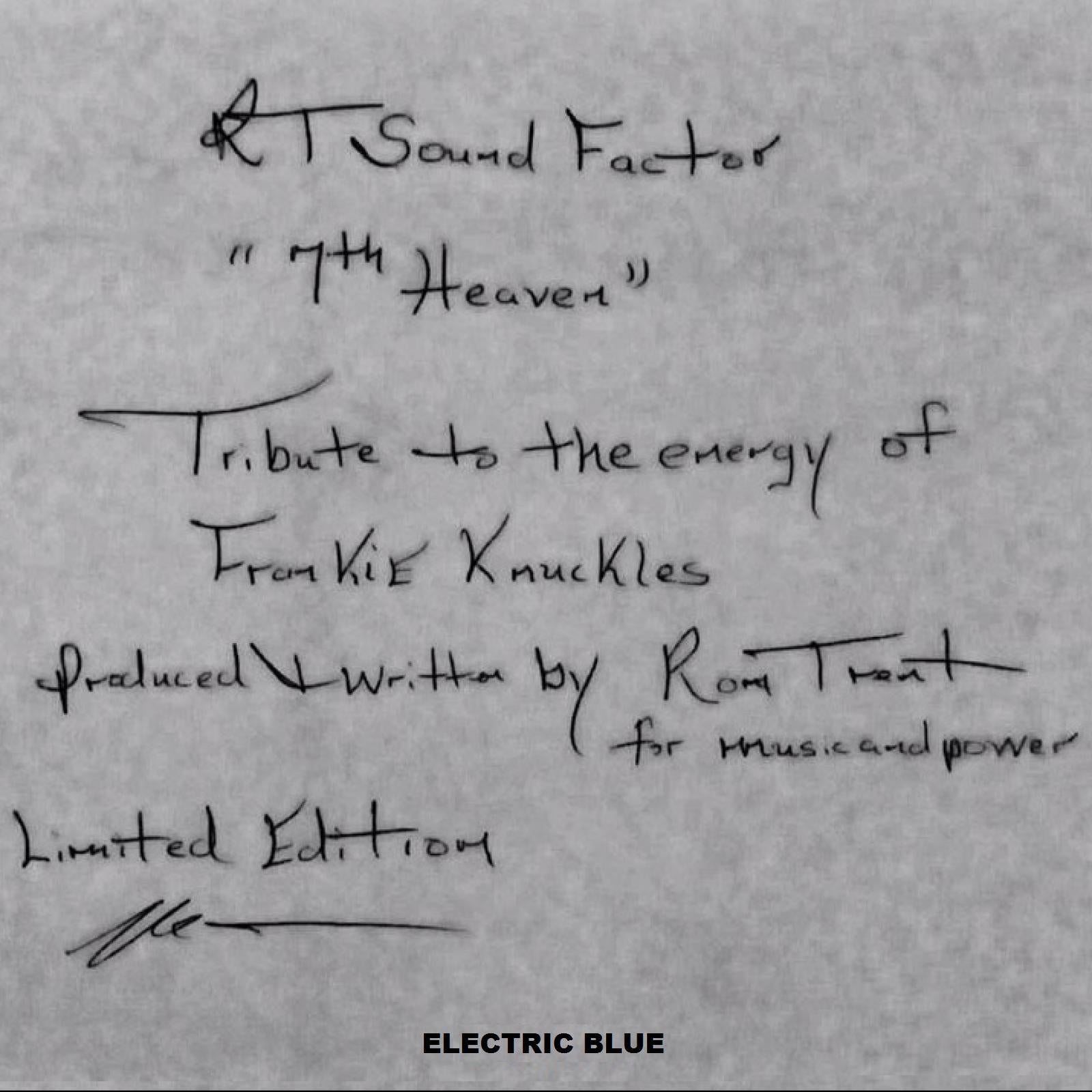 Ron Trent - 7th Heaven - Tribute to the Energy of Frankie Knuckles