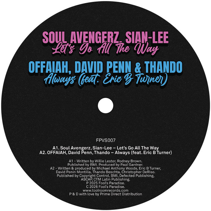 Soul Avengerz, Offaiah, David Penn - Fool’s Paradise Sampler Vol. 7