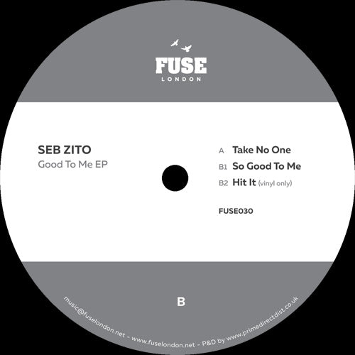 Seb Zito - Good to me EP