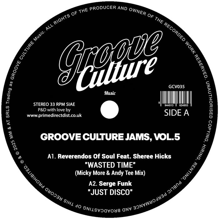 Micky More & Andy Tee - Groove Culture Jams Vol.5