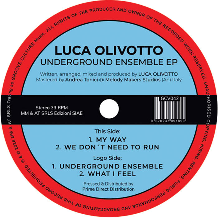 Luca Olivotto - Underground Ensemble EP
