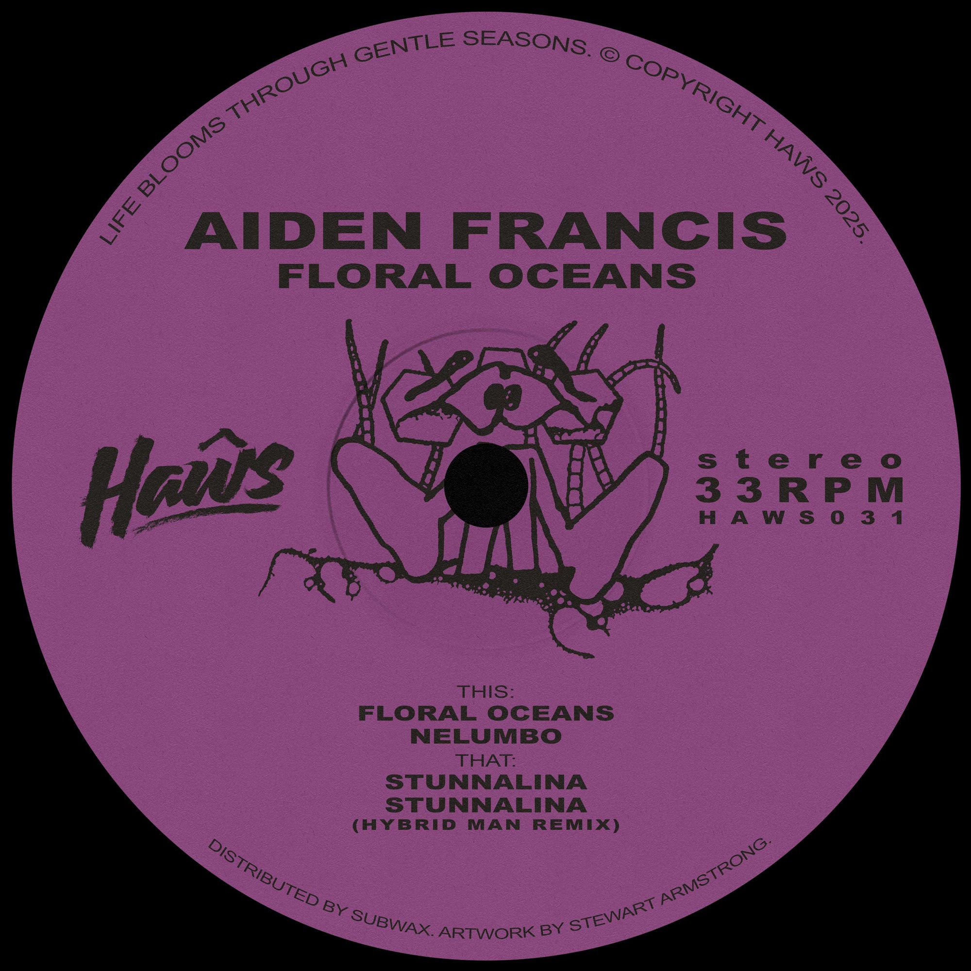 Aiden Francis - Floral Oceans (Incl. Hybrid Man Remix)