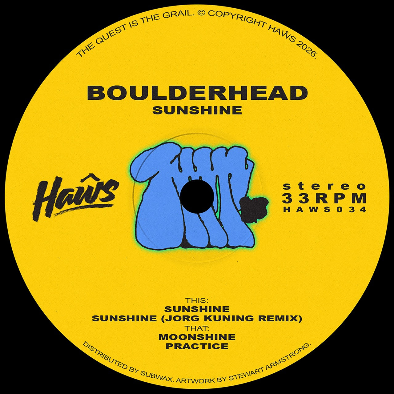 Boulderhead - Sunshine (Incl. Jorg Kuning Remix)