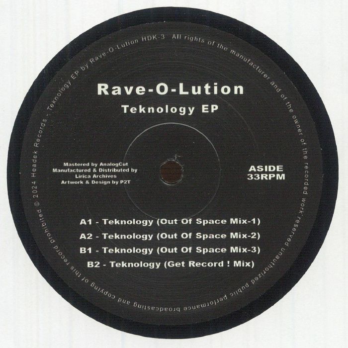 RAVE O LUTION - Teknology EP