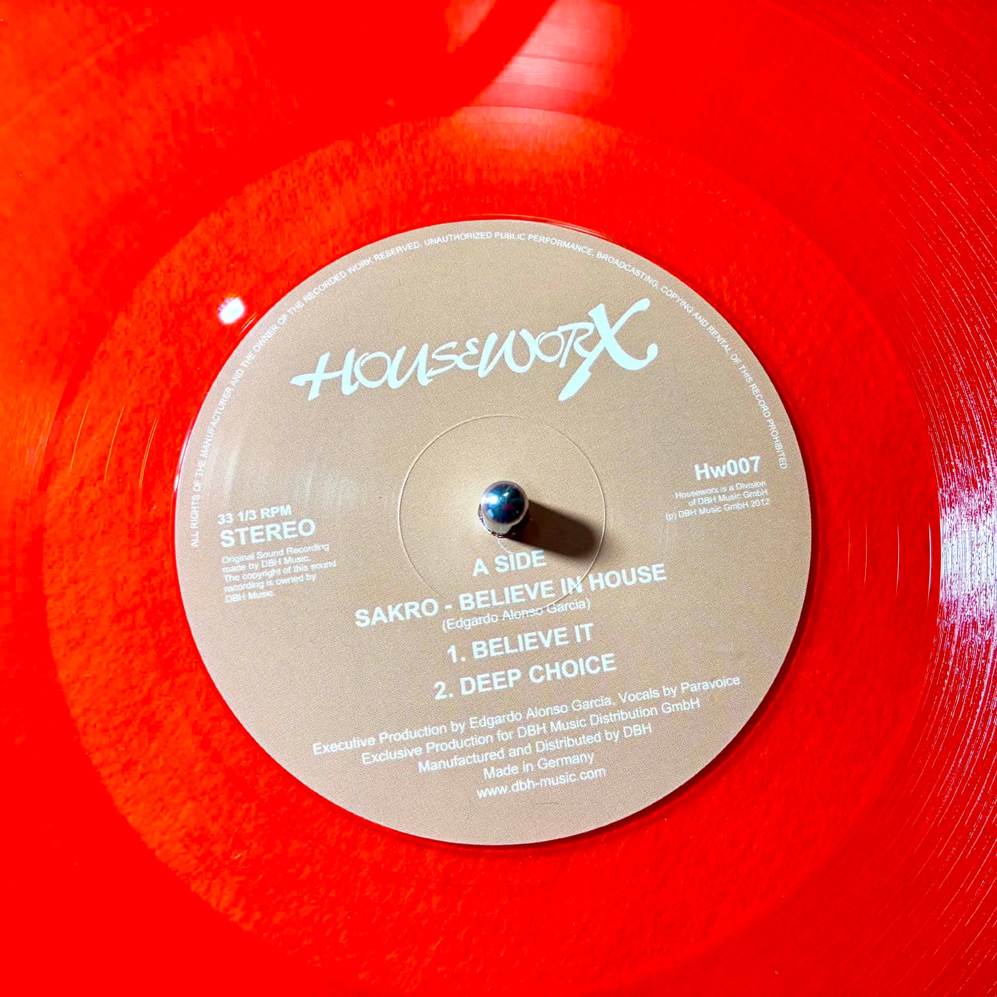 Sakro - Believe In House EP