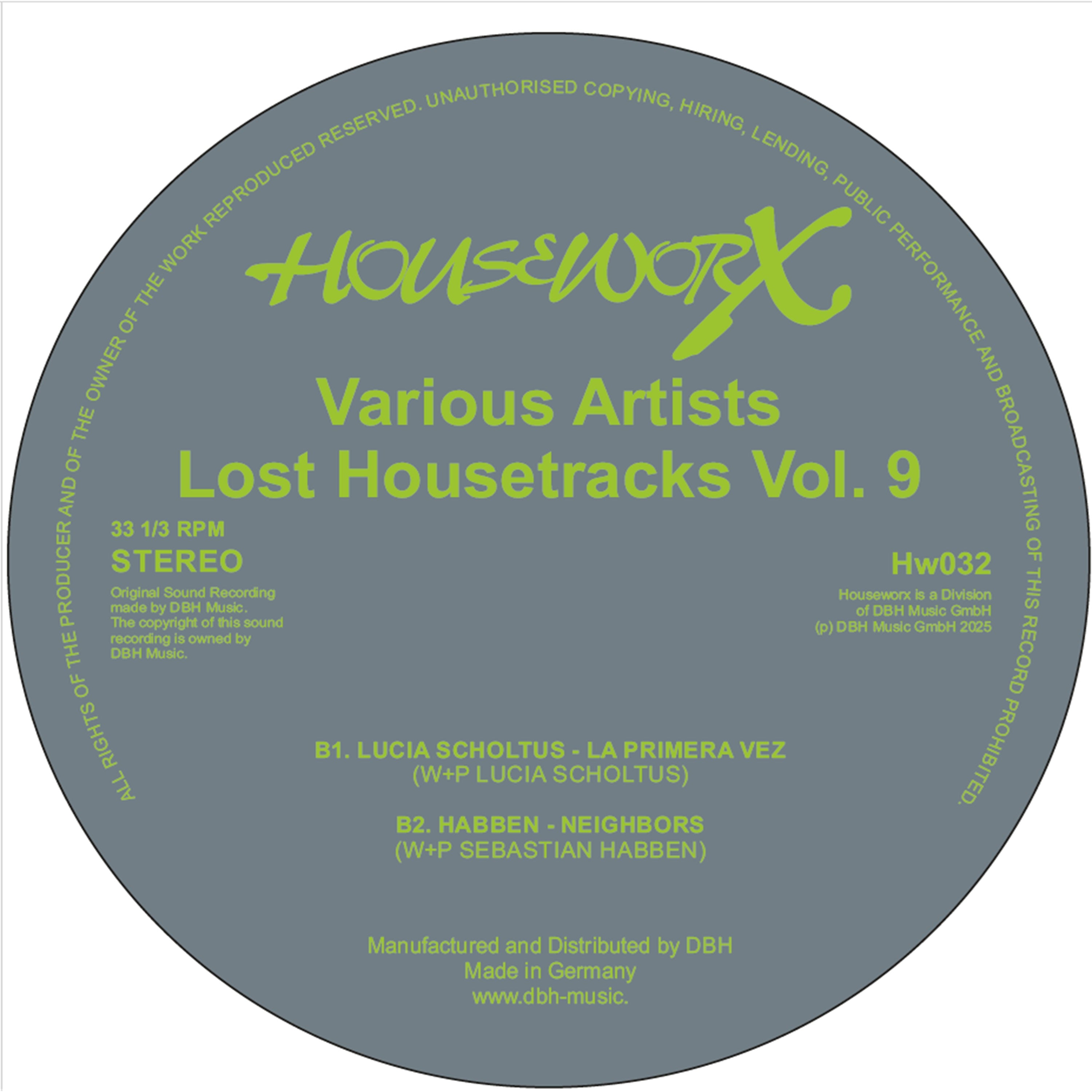 Various Artists - Lost Housetracks vol. 9