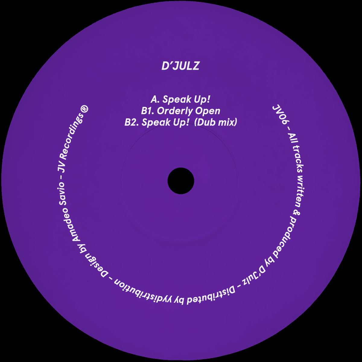D'Julz - SPEAK UP!