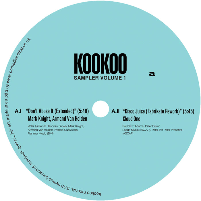 Various Artists - Kookoo Sampler Vol.1