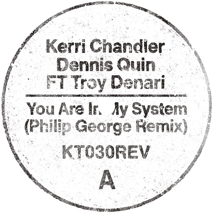 Kerri Chandler & Dennis Quin - You Are In My System (Philip George Remix)