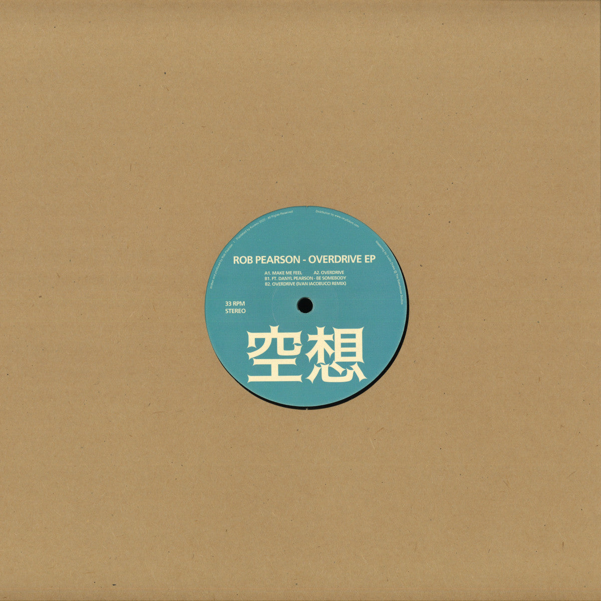 Rob Pearson - Overdrive EP