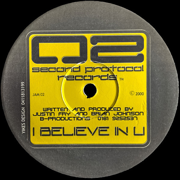 Second Protocol - I Believe In U / Basslick