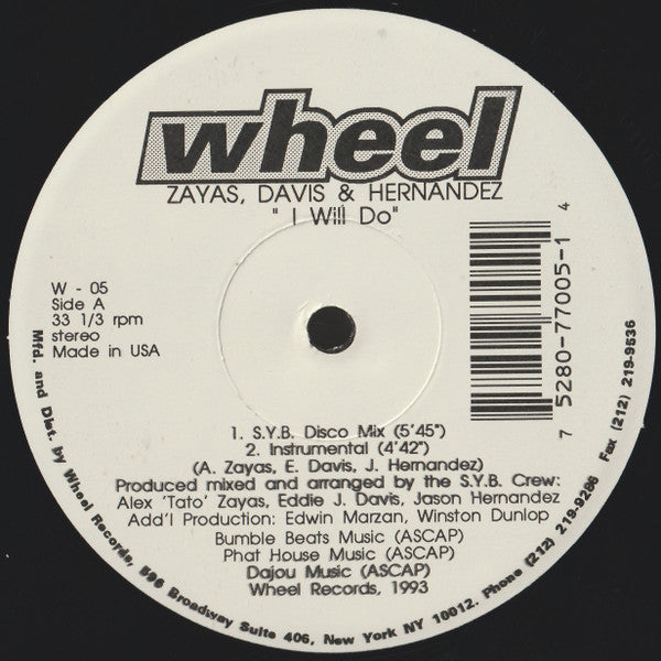 Alexander Zayas, Eddie J. Davis, Jason Hernandez - I Will Do