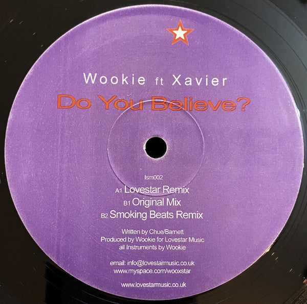 Wookie, Xavier - Do You Believe?