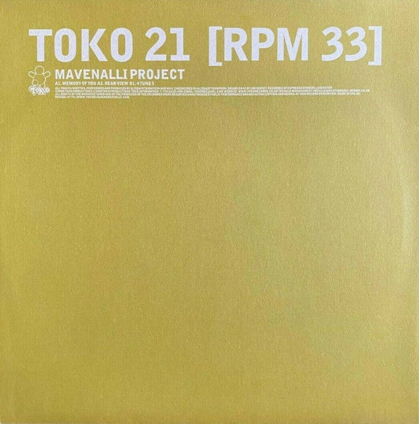 The Mavenalli Project - Memory Of You