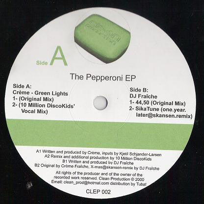 Crème Fraîche - The Pepperoni EP