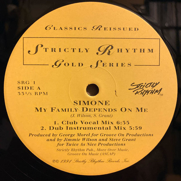Simone, Sir James - My Family Depends On Me / Special