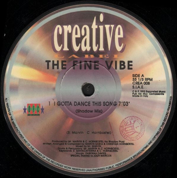 The Fine Vibe - I Gotta Dance This Song