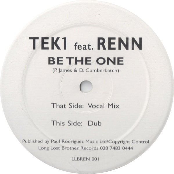 Tek1, Renn Washington - Be The One