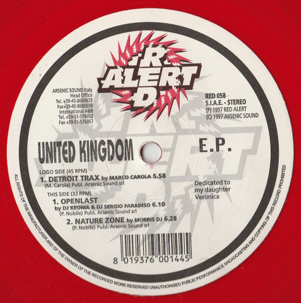 Various - United Kingdom E.P.