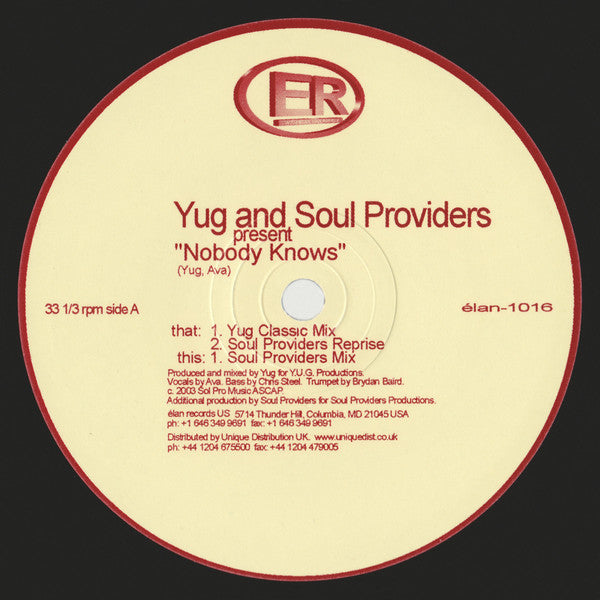 Yug, Soul Providers - Nobody Knows