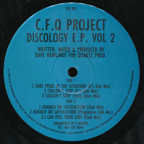 C.F.Q Project - Discology E.P. Vol 2