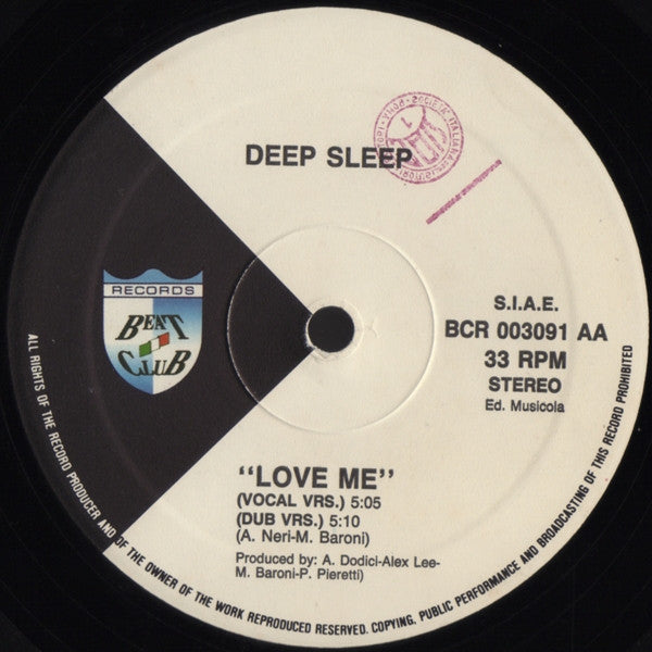 Deep Sleep - Love Me